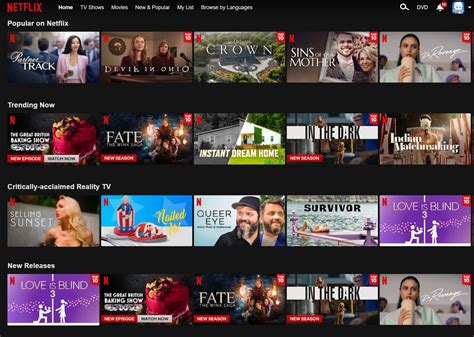 User interface showing curated lists and personalized recommendations on Flixhq for 2025 viewers